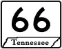 State Route 66 marker