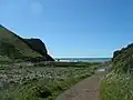 Tennessee Valley trail to the beach