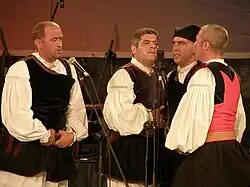 Tenore di Bitti "Mialinu Pira" in concert in, 2009