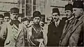 Founders of the Progressive Republican Party, 1924, in front of the Haydarpaşa Terminal