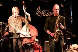 Terje Gewelt and Frode Nymo live at Herr Nilsen in Oslo February 25, 2012. (Photo: Bjørn Erik Pedersen)