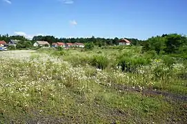 Former site of the slag heap, removed from 2006 to 2010.