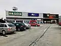 A local shopping centre in Džungľa