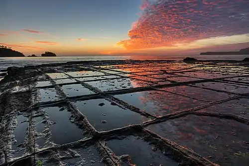 Tessellated Pavement at sunrise