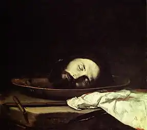 Head of John the Baptist. 1646, 66 × 78 cm., Museo Civico Filangieri
