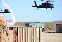 Soldiers from Texas and Czech Republic conduct Blackhawk training exercises