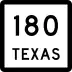 State Highway 180 marker