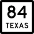 State Highway 84 marker