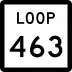 State Highway Loop 463 marker