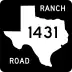 Ranch to Market Road 1431 marker