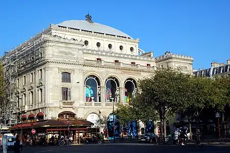 Théâtre du Châtelet by Gabriel Davioud (1859–62)