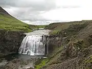 The Þórufoss in Summer