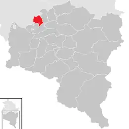 Location in the district