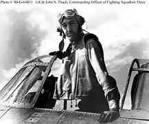 LCDR John S. Thach, CO of VF-3