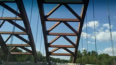 The bridge from I-87 Northbound