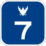 Thailand Route 7 shield}}