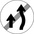 End of overtaking prohibition