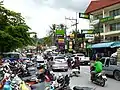 Traffic in Patong's streets