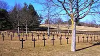 German Military cemetery at Thanvillé.