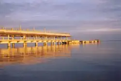 Pier that once served the Canadiana and Americana ferries.