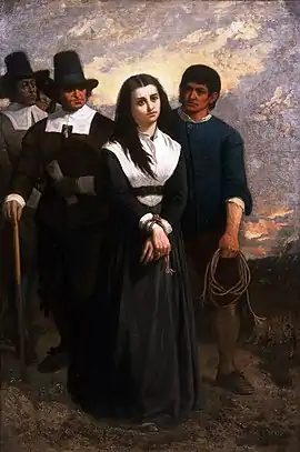 Painting, Witch Hill (The Salem Martyr)