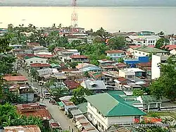 Hilltop view of the municipality