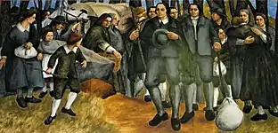 Panel 5 – After 1764, the Acadians recovered their property rights in Nova Scotia. Many returned home.