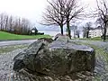 The Bogle Stone and the A761 Clune Brae