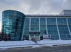 The Bruneau Centre, seen here standing in for the St. John's Police Department.