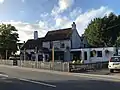 The Chequers pub, listed at grade II