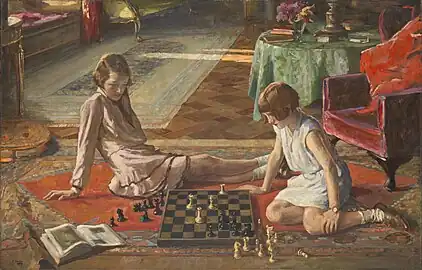 The Chess Players, 1929