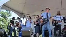 The Gertrudes at the Vancouver Folk Music Festival in 2010