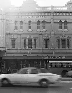 The Grand Hotel at Broadway Sydney in the 1970s