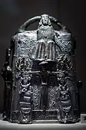 The Guthrie Bell Shrine, 12th century. National Museum of Scotland (NMS).