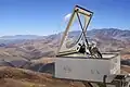 HELIOS instrument installed to feed sunlight via fibre optics to the HARPS