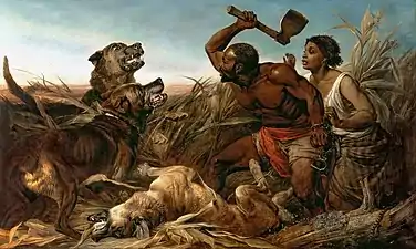 Richard Ansdell  The Hunted Slaves  1861