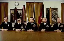 The Joint Chiefs of Staff in 1981.