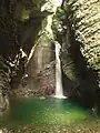 Kozjak Falls in the Soča Valley