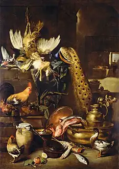 The Larder, probably c. 1650–1660, by Antonio Maria Vassallo