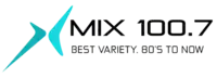 The Mix 100.7 Logo