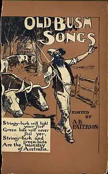 Image 27Cover of Old Bush Songs, Banjo Paterson's 1905 collection of bush ballads (from Culture of Australia)