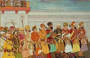 Imperial court guards of Shah Jahan