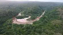 This section of the River Orle runs through Oshiomole Village in Auchi