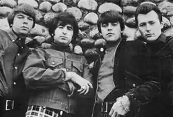 The Standells in 1966. L-R: Larry Tamblyn, Tony Valentino, Dick Dodd and Gary Lane.