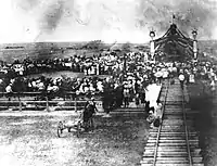 Historical view of the station, 1922