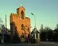 The bell tower of the Church of St. Anna
