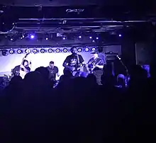 The Delta Bombers at Dickens in Calgary, Alberta in 2019