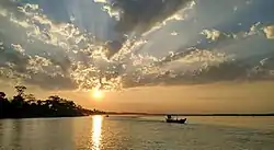 Brahmaputra flowing through Dibru-Saikhowa National Park