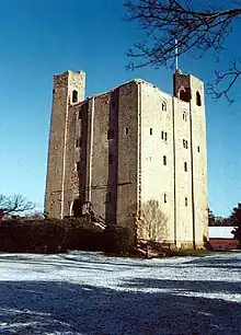 The Grade I listed Hedingham Castle, with the best preserved Norman keep in the UK