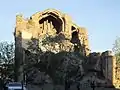 The ruins of Karmir Avetaran church in 2016